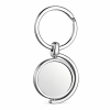 Porte-clés métal rotatif double face personnalisable | Transfert thermique