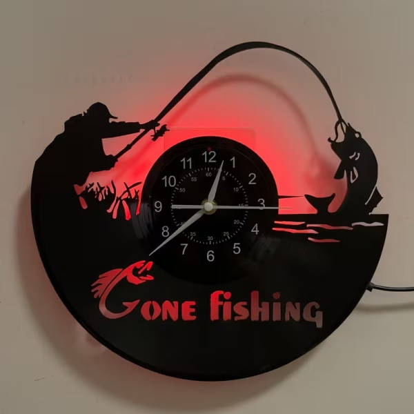 Horloge murale en vinyle décorative | Maison, bureau et cadeaux