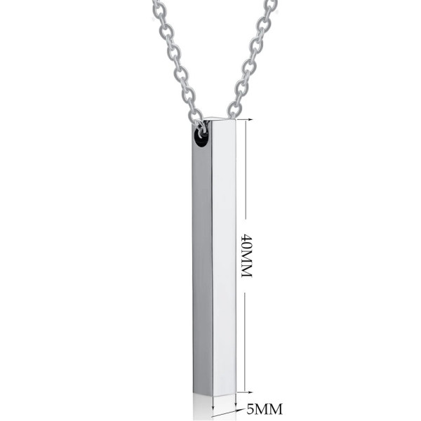 Collier argenté personnalisable - Élégant et Unique.