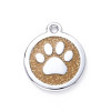 Médaille pour animaux de compagnie or argent.