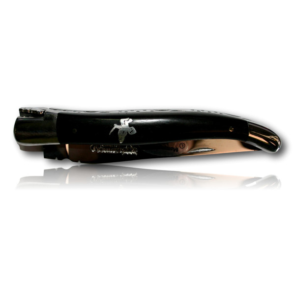 Couteau Laguiole en Aubrac Ebène - Personnalisation et Artisanat de Lu