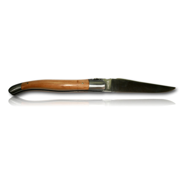 Couteau Laguiole en Aubrac Genévrier - Personnalisation et Artisanat