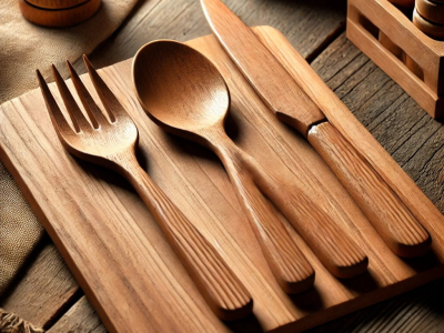 Couverts en Bois Personnalisés : Alliez Élégance et Personnalisation