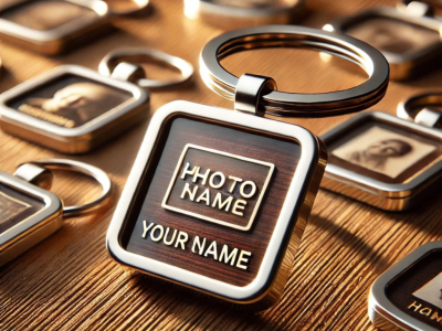 Porte-Clés Photo à Graver : Un Souvenir Unique et Personnalisé pour Vos Moments 